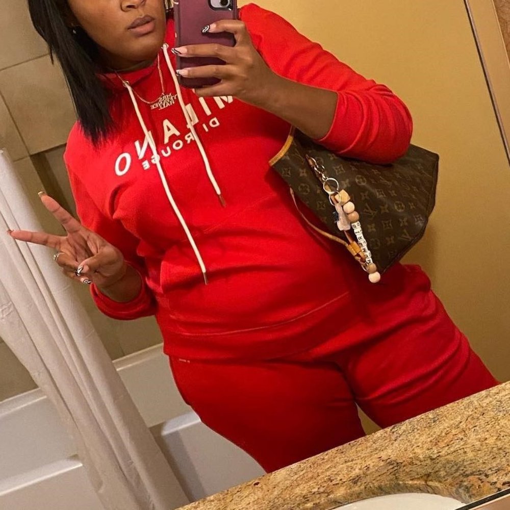 Milano Di Rouge Lux Signature Sweatsuit